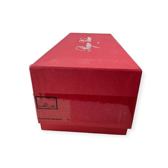 Roger Vivier Silver Toe Ring Thong Flat Sandals, Size 38EU - Picture 12 of 13